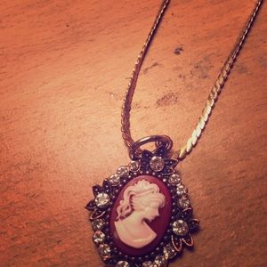 Cameo necklace